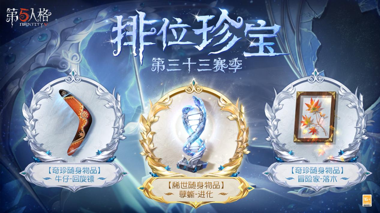 《第五人格》第三十三赛季推理之径&排位珍宝爆料来袭 《第五人格》第三十三赛季推理之径&排位珍宝爆料来袭
