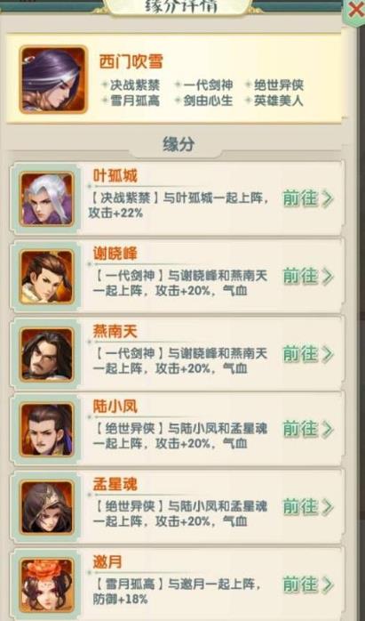 大掌门2李寻欢怎么搭配阵容