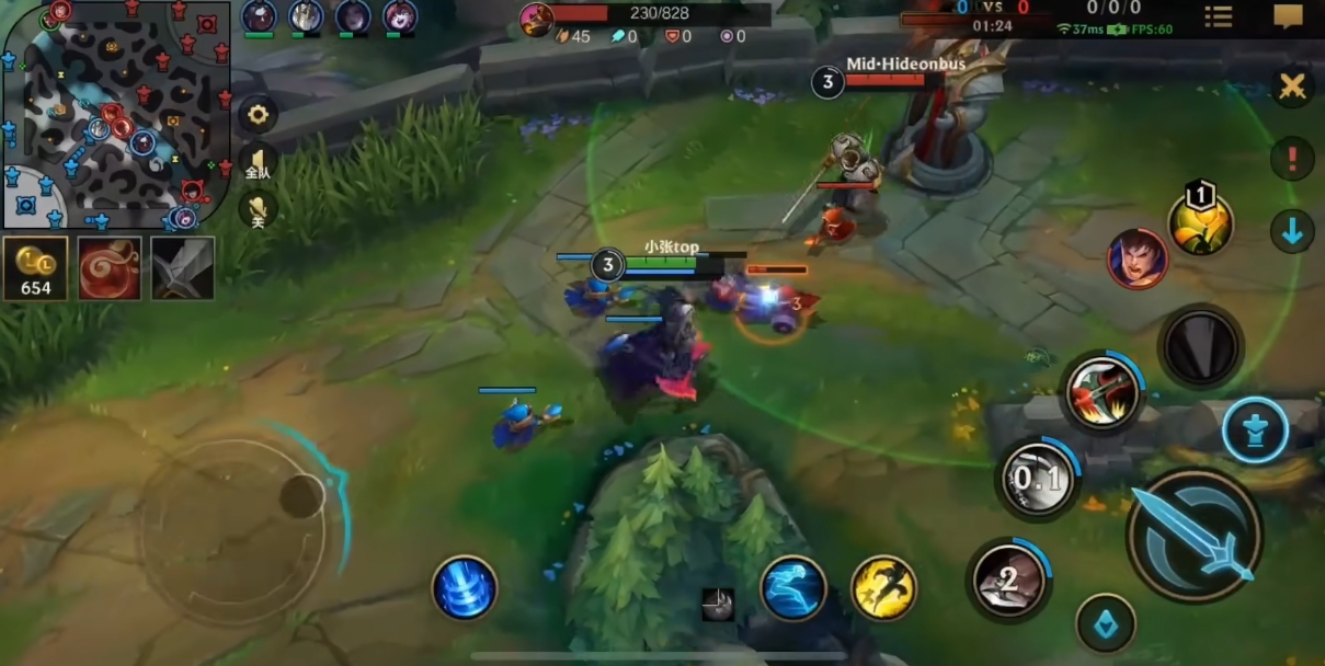 英雄联盟手游什么好打盖伦