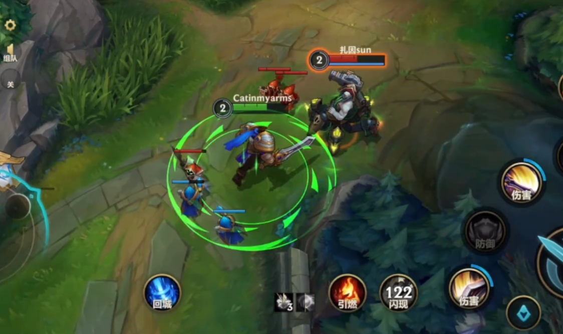 英雄联盟手游什么好打盖伦