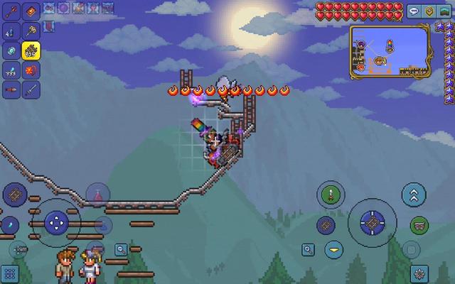 泰拉瑞亚前期怎么用铁轨打BOSS