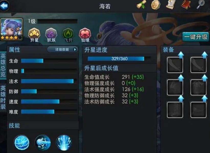 乱斗西游海若觉醒技能是什么