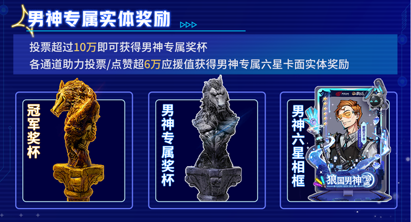 因闪耀而前行,狼人杀第六届狼国男神评选活动报名开启